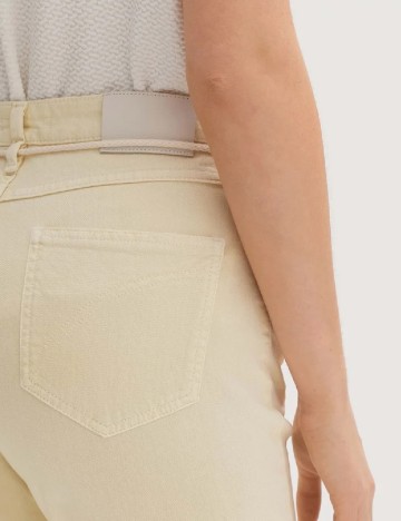 Pantaloni Opus, galben