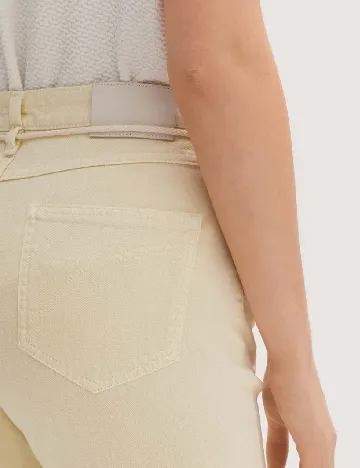 Pantaloni Opus, galben