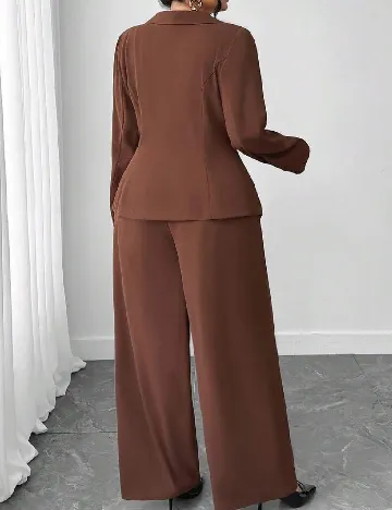 Compleu SHEIN CURVE, maro