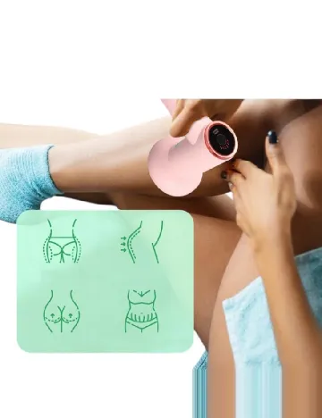 Aparat de masaj ACTION, roz