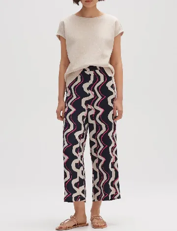 Pantaloni Opus, bleumarin inchis