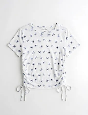 Top Hollister, alb