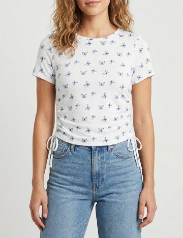 Top Hollister, alb