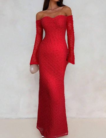 Rochie lunga SHEIN, rosu