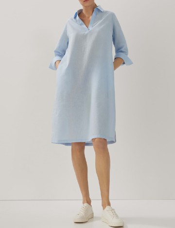 Rochie scurta Someday, albastru