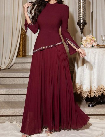 Rochie lunga Toleen, visiniu