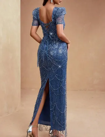 Rochie lunga SHEIN, albastru