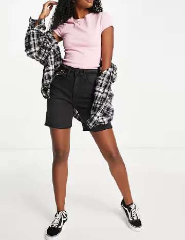 Pantaloni scurti Hollister, negru