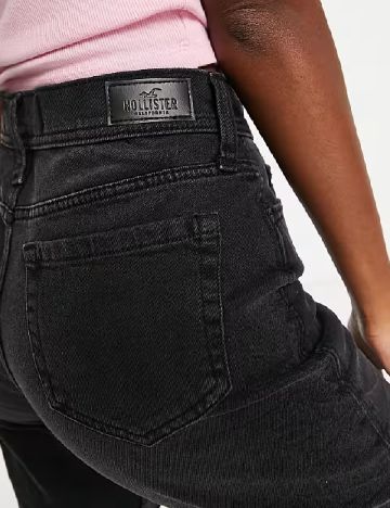 Pantaloni scurti Hollister, negru