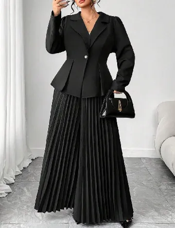 Compleu SHEIN CURVE, negru