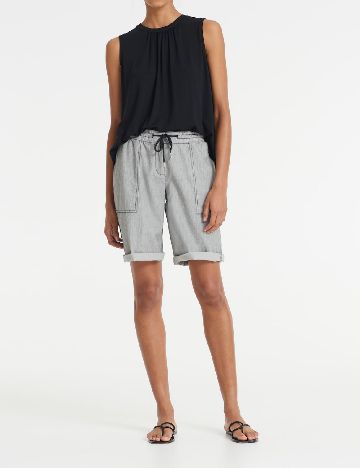 Pantaloni scurti Opus, gri