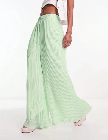 Pantaloni Reclaimed Vintage, verde