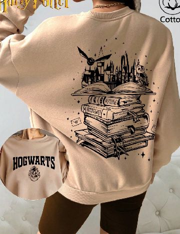 Bluza Oversize SHEIN, maro deschis