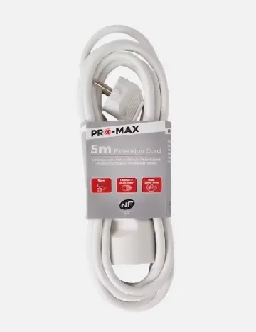 Prelungitor, 5 metri Pro-Max, alb