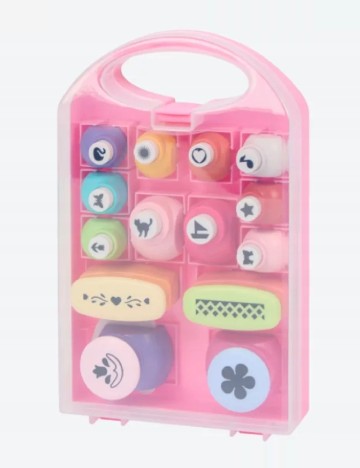 Set perforatoare, 14 bucati ACTION, mix culori