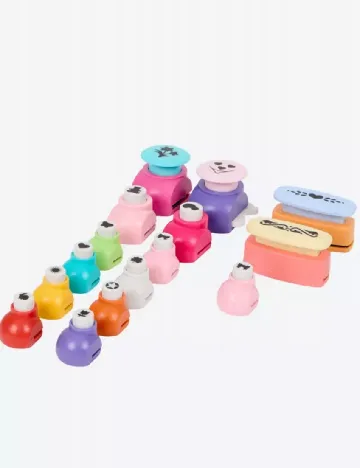 Set perforatoare, 14 bucati ACTION, mix culori