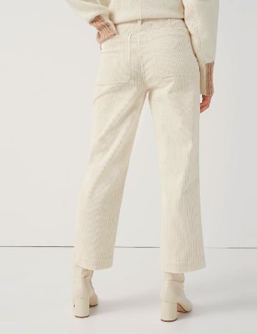 Pantaloni Someday, ecru