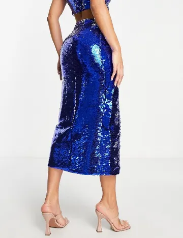 Fusta Collective The Label, albastru