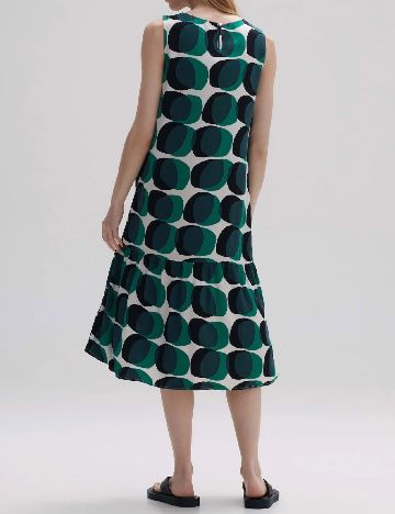 Rochie medie Opus, verde