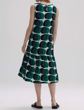 Rochie medie Opus, verde