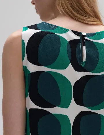 Rochie medie Opus, verde