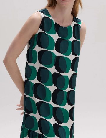 Rochie medie Opus, verde