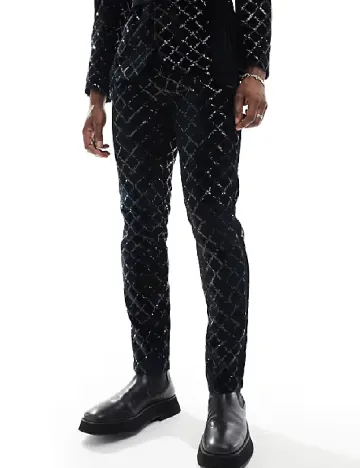 Pantaloni ASOS, negru