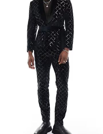 Pantaloni ASOS, negru