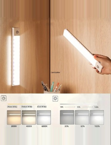 Lampa pentru mobilă Grundig, gri