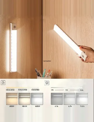 Lampa pentru mobilă Grundig, gri