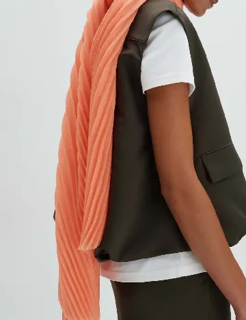 Esarfa Someday, portocaliu