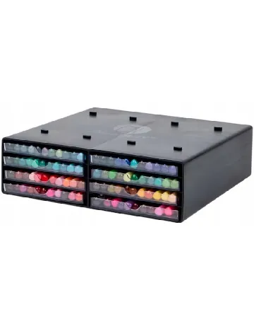 Set creioane colorate, 88 bucati Deco Time, mix culori