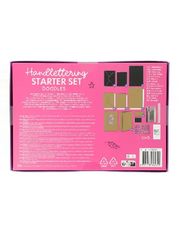 Set caligrafie Craft world, mix culori