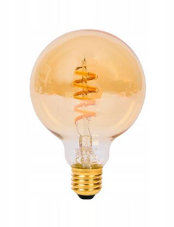 Bec decorativ inteligent Smart Connect, alb cald, E27 LSC, galben