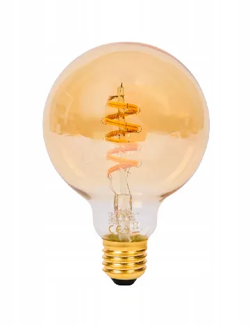 Bec decorativ inteligent Smart Connect, alb cald, E27 LSC, galben