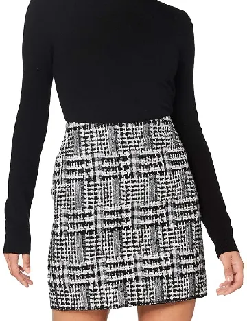 Fusta Opus, alb/negru
