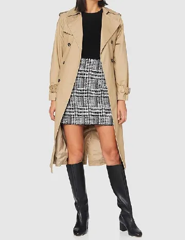 Fusta Opus, alb/negru