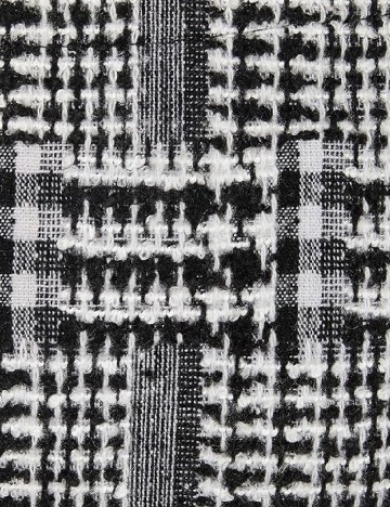 Fusta Opus, alb/negru