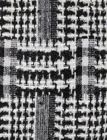 Fusta Opus, alb/negru