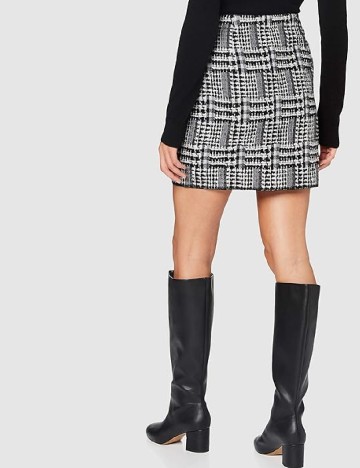 Fusta Opus, alb/negru