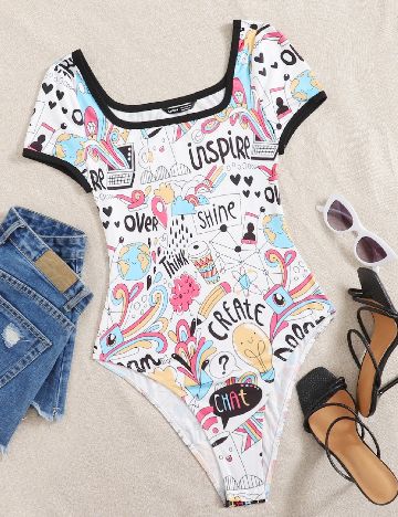 Body SHEIN, mix culori