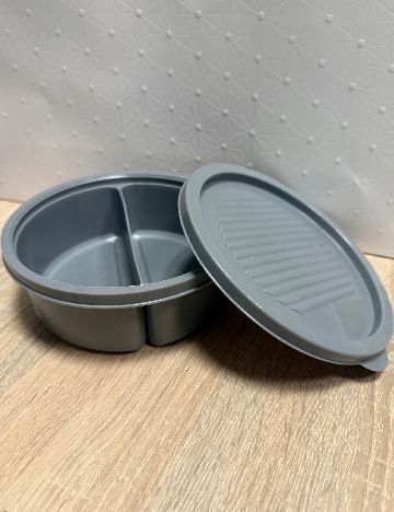 Recipient pentru prânz cu 2 compartimente Dayes, gri