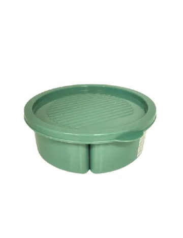 Recipient pentru prânz cu 2 compartimente Dayes, verde