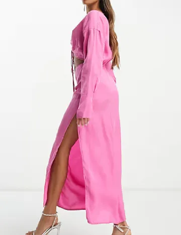 Rochie lunga ASOS, roz