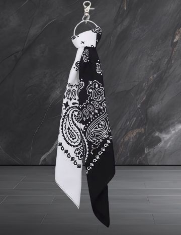 Accesoriu SHEIN, negru/alb