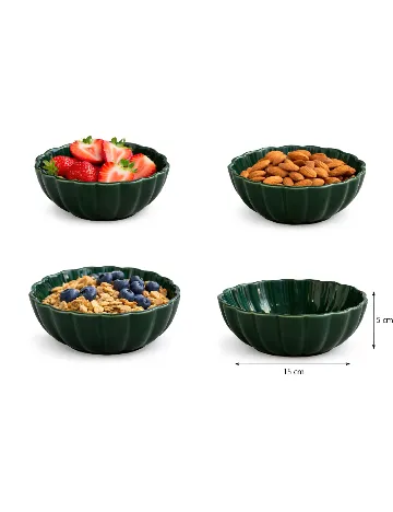 Bol ceramic ACTION, verde