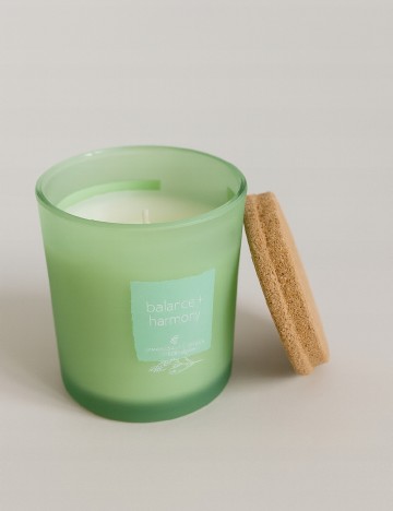 Lumânare parfumată Balance+Harmony ACTION, verde