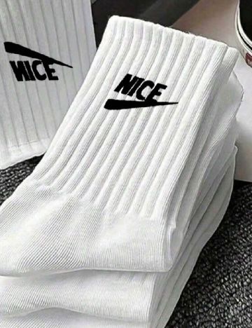 Set sosete 6 perechi SHEIN, alb