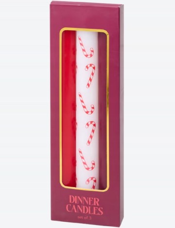 Set lumanari KAPIMEX, rosu