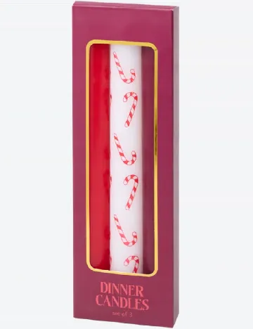 Set lumanari KAPIMEX, rosu